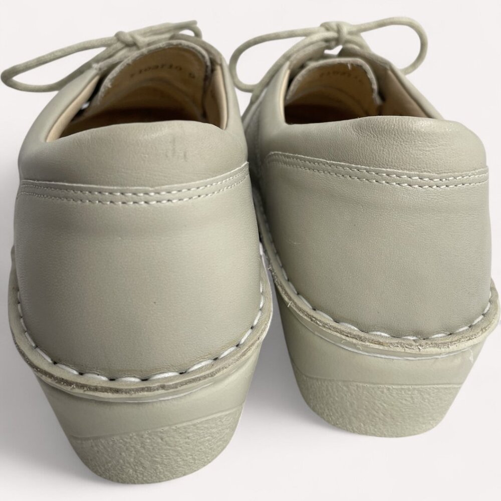 Finn Comfort Shoes $400 Sponarid German Leather Women's 9 Beige Never Worn - Picture 11 of 14